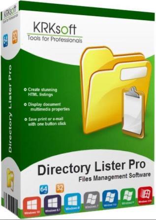 Directory Lister 2.34.0 Enterprise Edition [DC 08.01.2019] (2019) РС | Portable