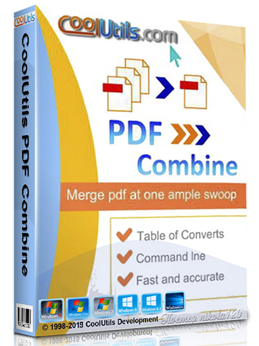 CoolUtils PDF Combine Pro 4.2.0.104 (2019) РС | RePack & Portable