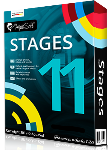 AquaSoft Stages 11.1.01 (2019) РС | RePack & Portable